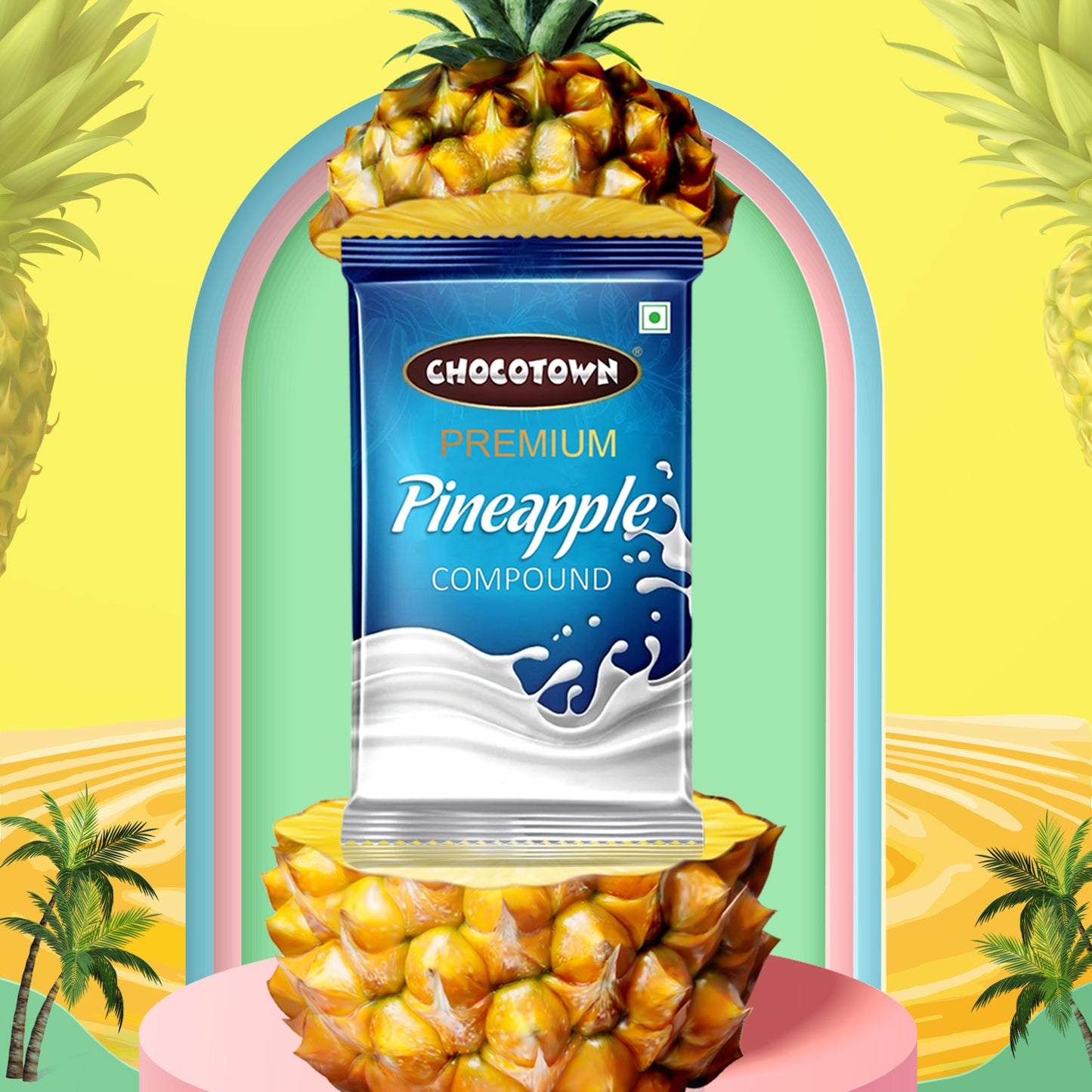 Chocotown Premium Pineapple Compound (500gm)